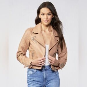 Levi's Women's Light Brown Leather Jacket size M
